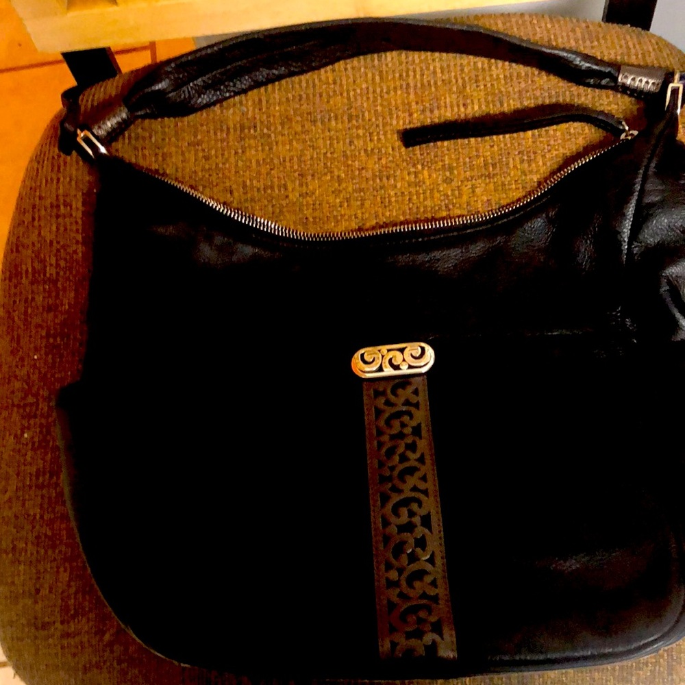 Black Brighton shoulder bag serial number F235671